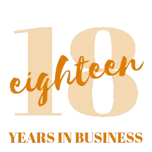 Eighteen Years in Business Image